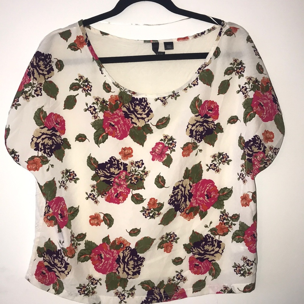 Floral Crop Top from H&M